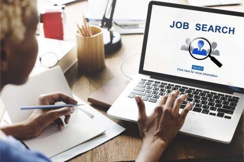 Job search illustration