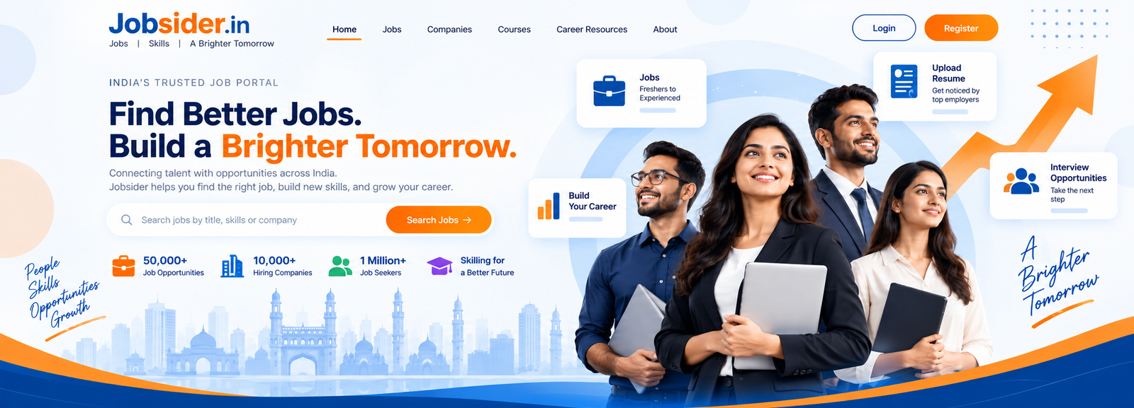 Find Hire Grow. Find Apply Succeed.
